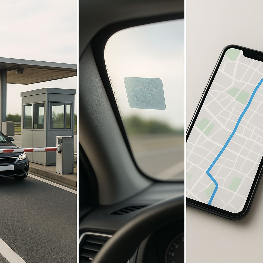 Maut, Vignette und Routenplanung